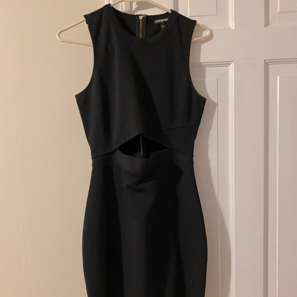 Express night out cut out dress